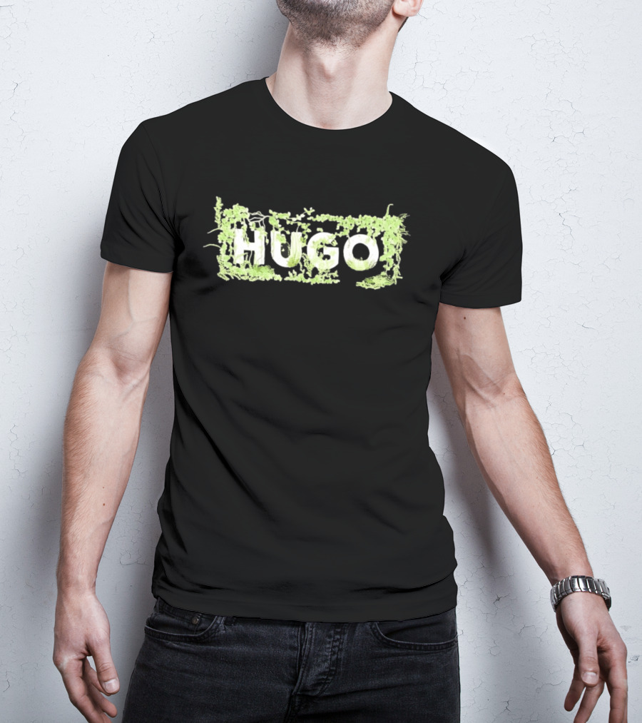 Hugo Botanical Floral Nature Greenery Leafy Vines T-Shirt