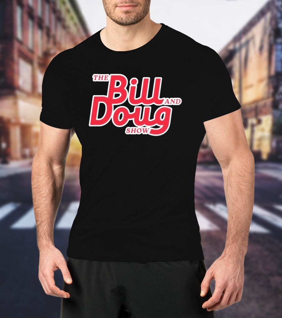 Ohio State Buckeyes The Bill And Doug Show Red Lettering T-Shirt