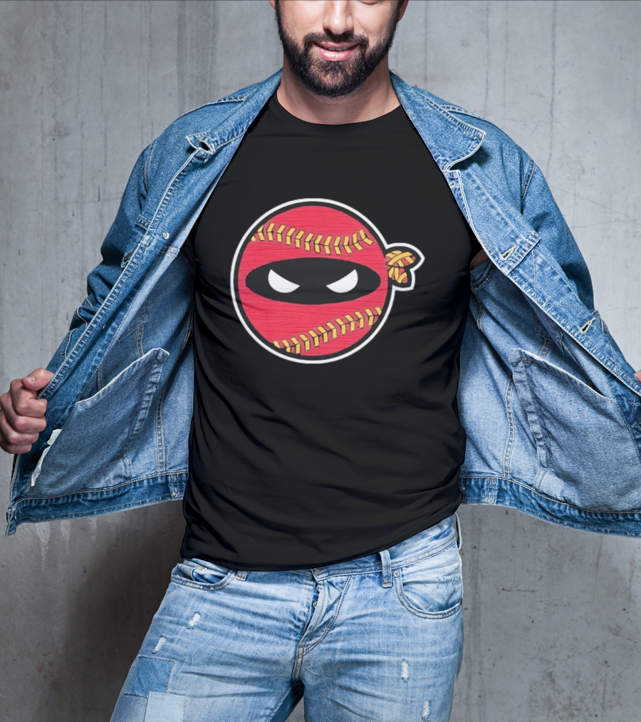 Atlanta Braves Baseball Ninja Face Mask Stitching T-Shirt