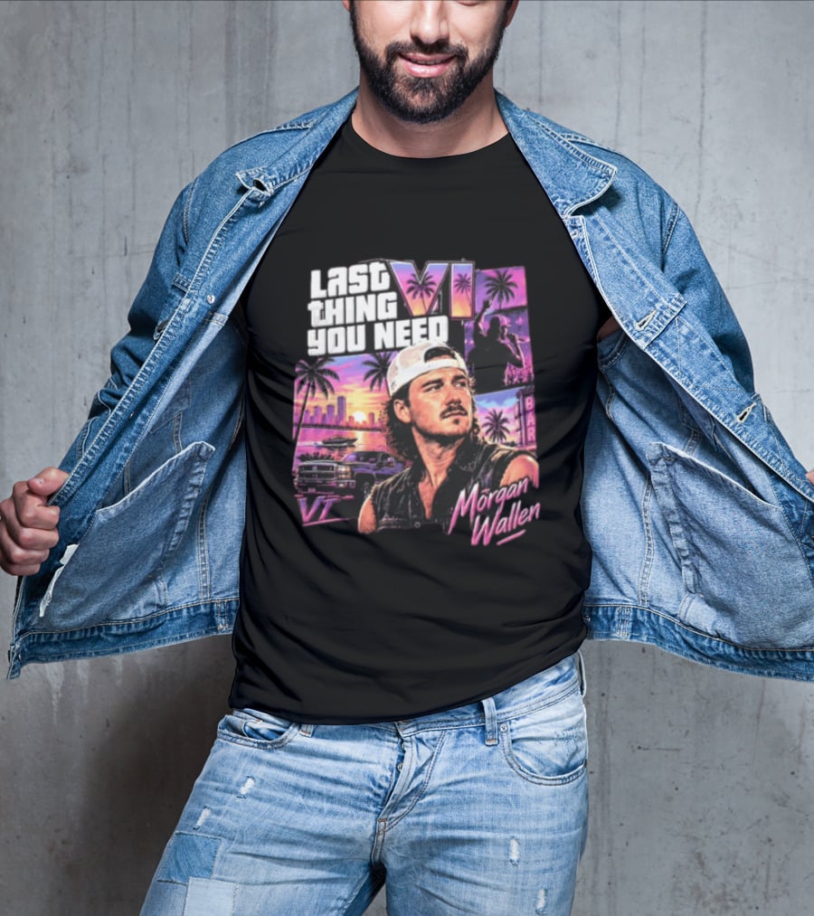 Morgan Wallen Last Thing You Need Miami Vice T-Shirt