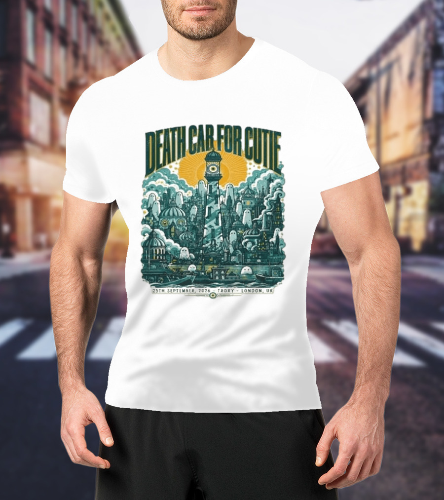 Death Cab For Cutie 25th September 2026 Troxy London UK T-Shirt