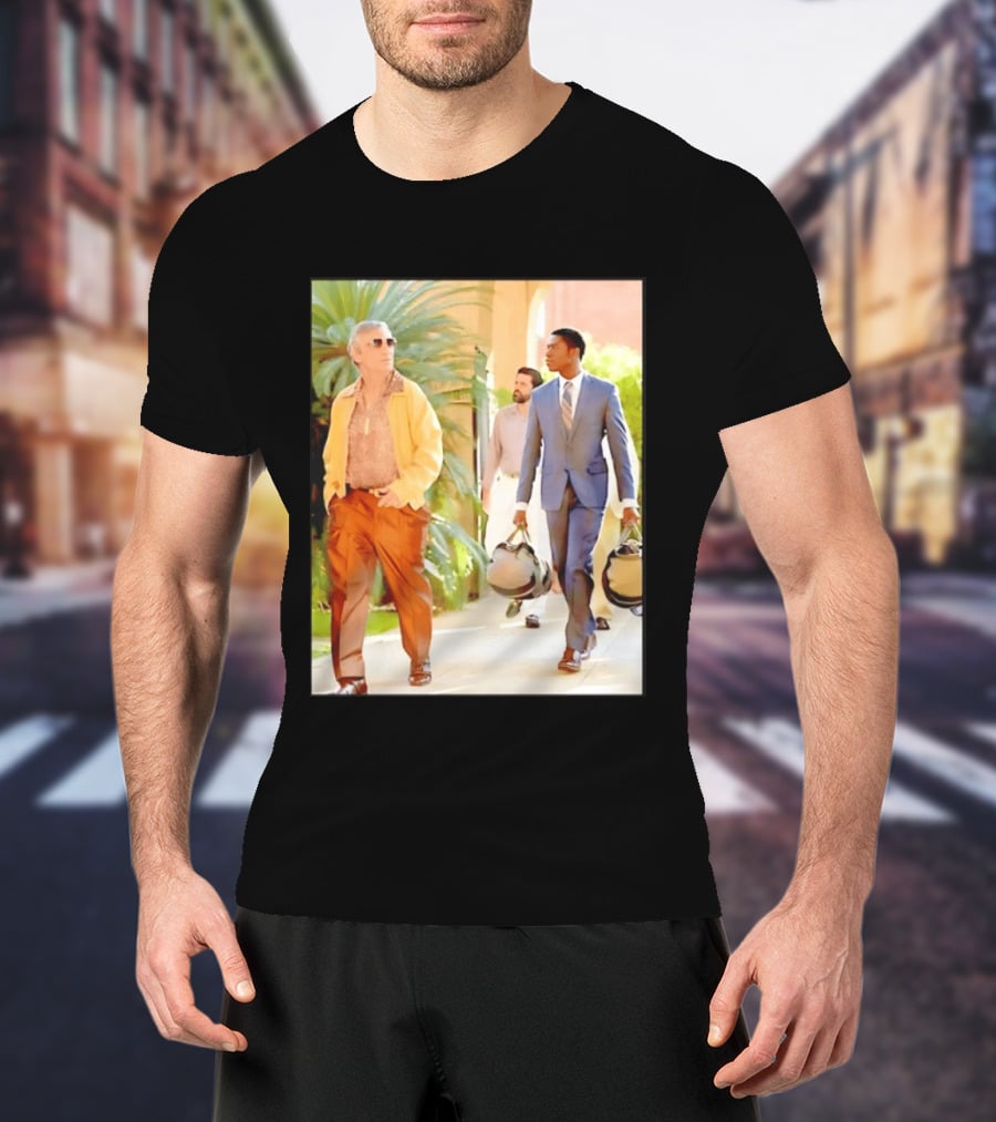 Snowfall TV Series Characters Franklin Saint Teddy McDonald Fashion Outfits T-Shirt