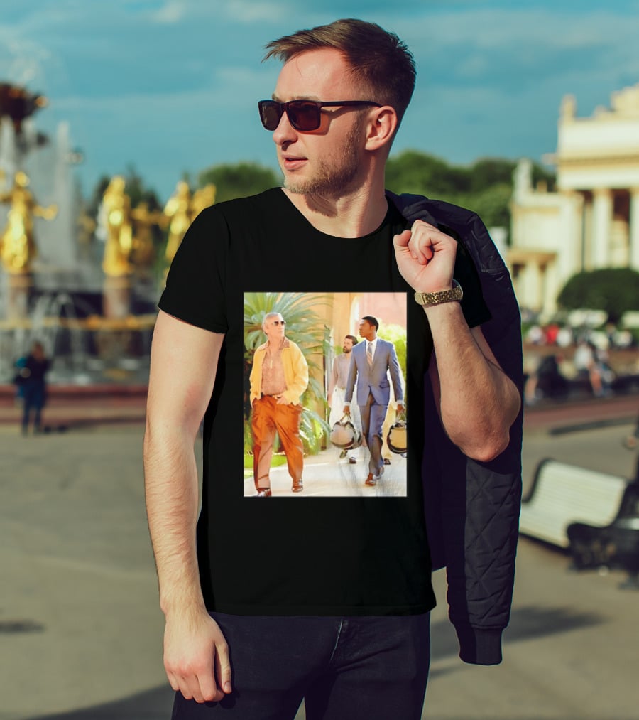 Snowfall TV Series Characters Franklin Saint Teddy McDonald Fashion Outfits T-Shirt