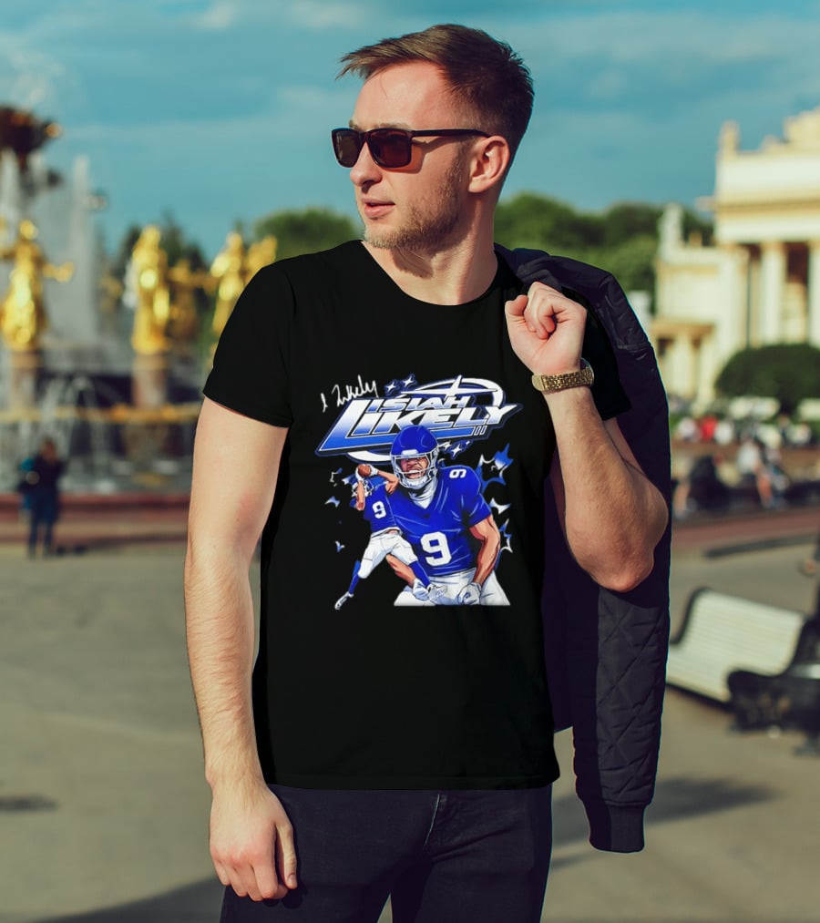 Isiah Likely Baltimore Ravens Number 9 Football T-Shirt