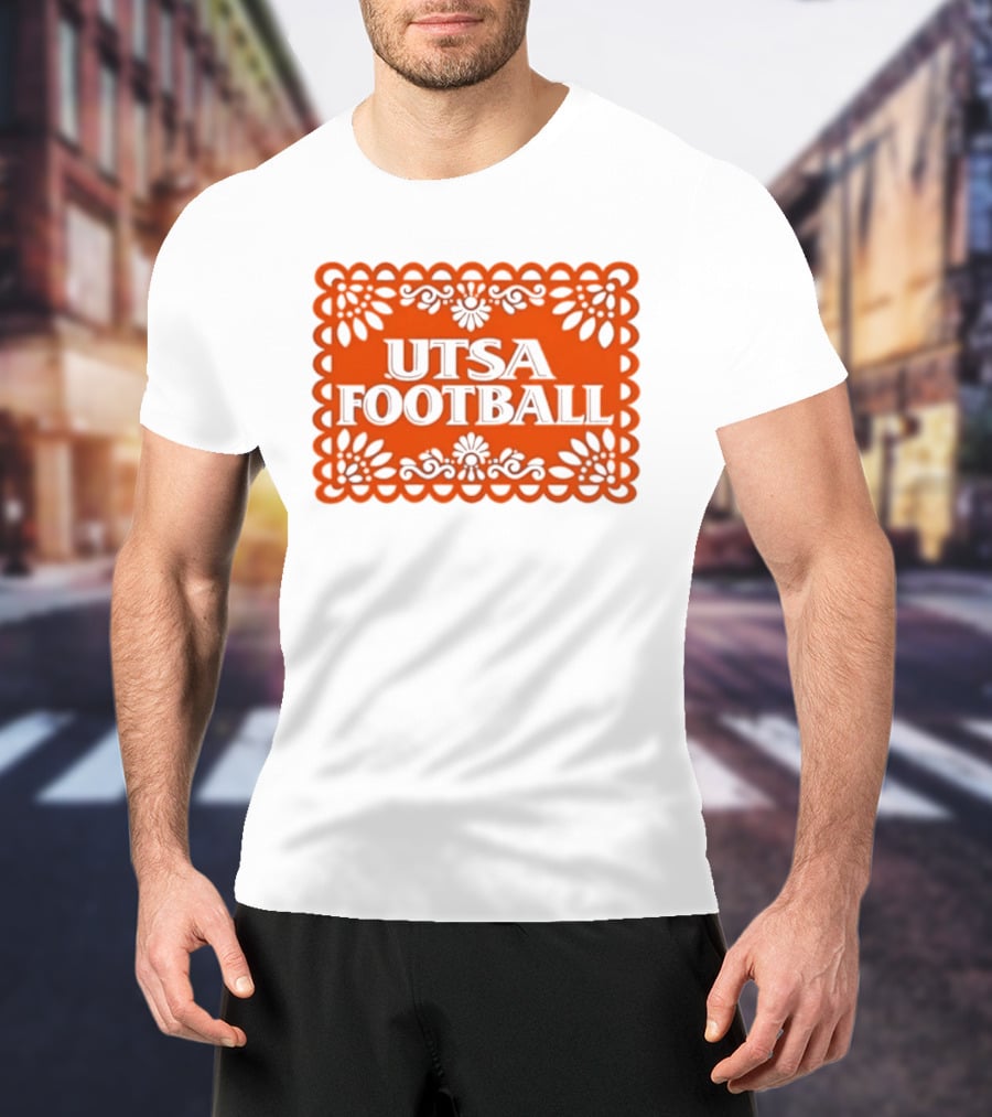 UTSA Football Papel Picado Roadrunners Team Spirit T-Shirt