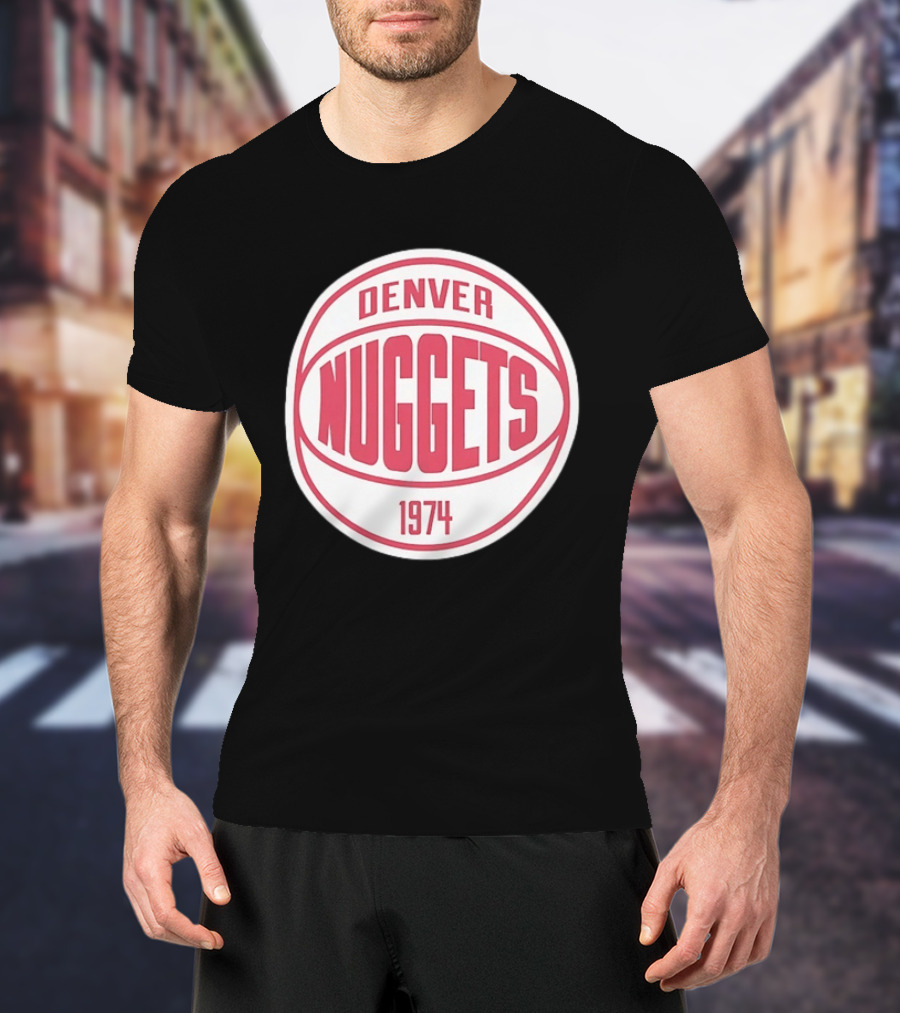 Denver Nuggets 1974 Vintage Basketball T-Shirt