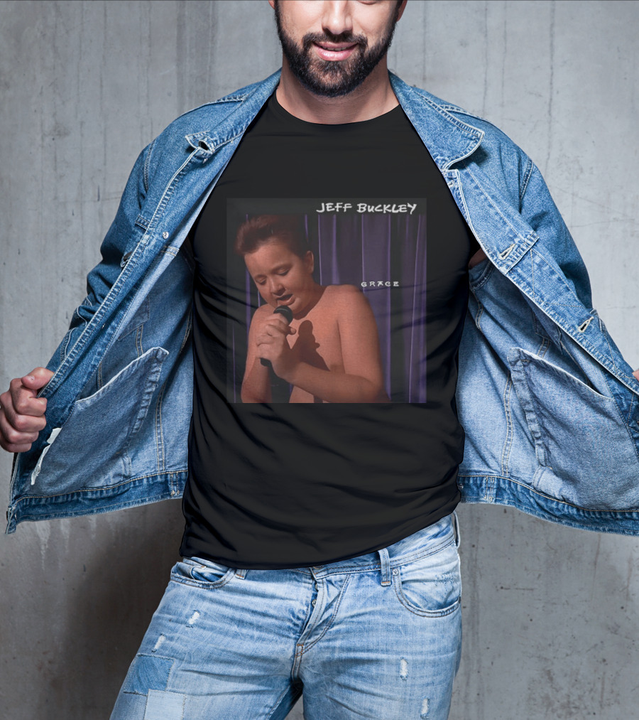Jeff Buckley Grace Gibby Photo Image T-Shirt