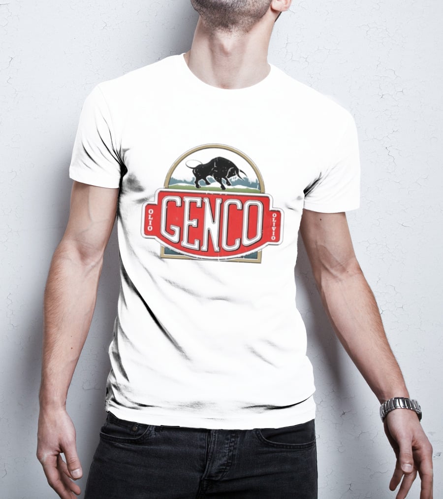 Genco Olive Oil The Godfather Bull Symbol Olio Olivo T-Shirt