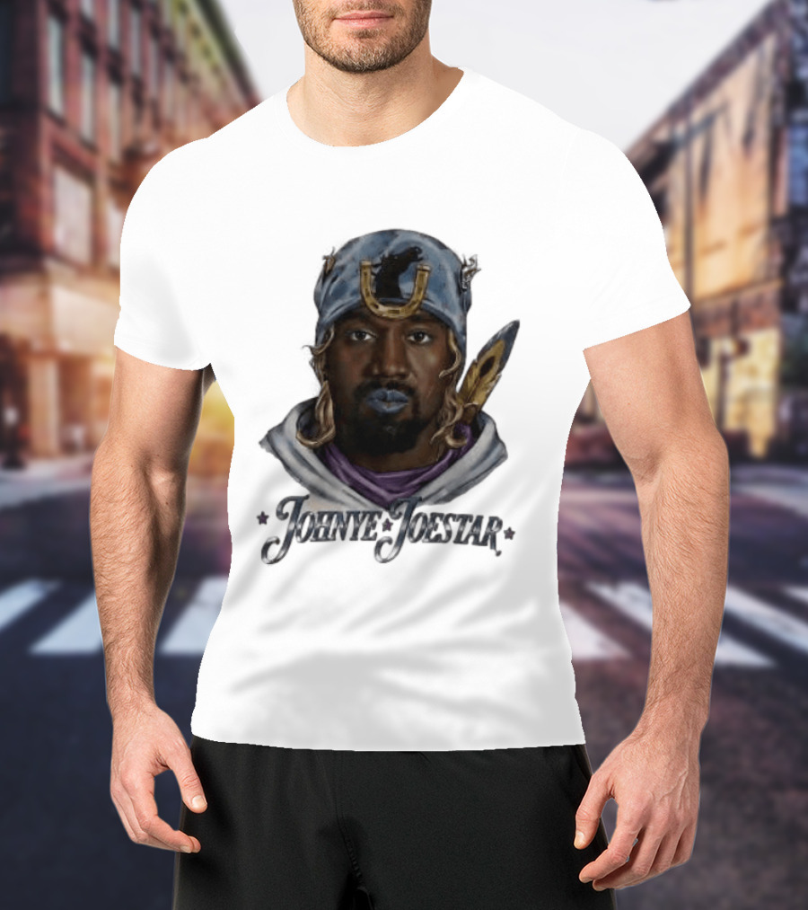 JOHN YE JOESTAR Anime Crossover Character Mashup T-Shirt