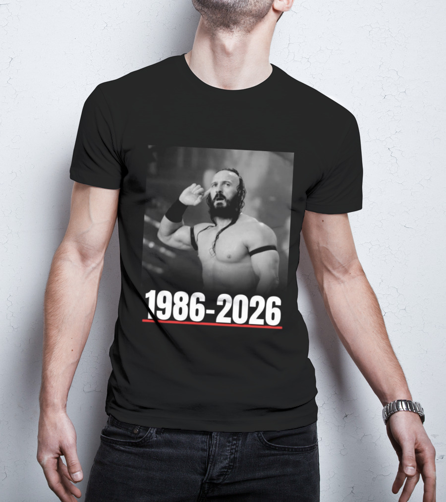 AEW Announced That Benjamin Satterley Known As Pac Passed Away 1986 2026 T-Shirt