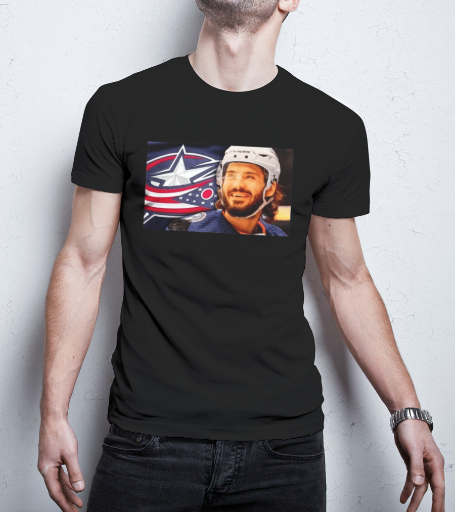 Columbus Blue Jackets Kirill Marchenko Latest Highlights T-Shirt