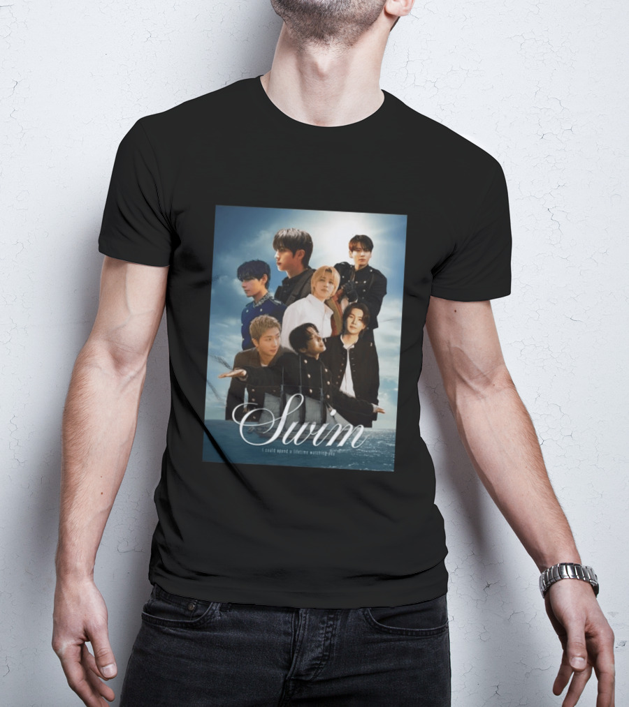BTS Swim Song Of The Year VMAs Image With 'I Could Spend A Lifetime Ing You T-Shirt