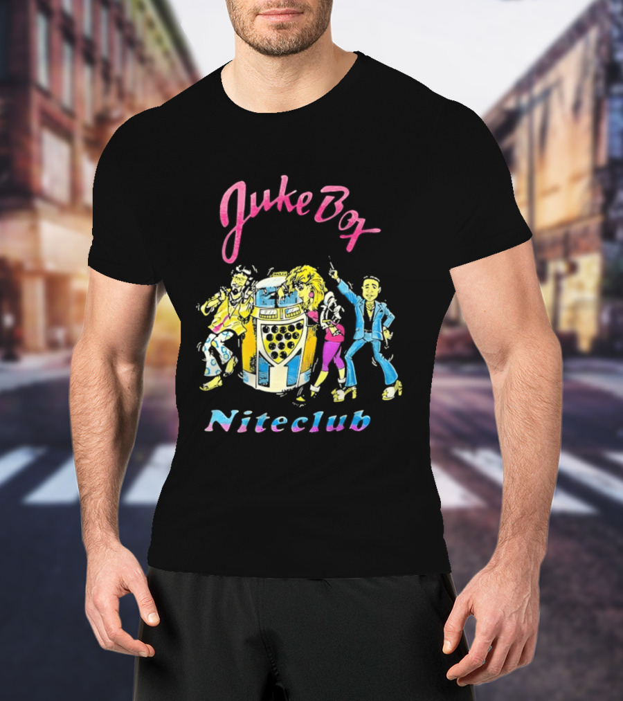 Juke Box Niteclub Retro Dance Party Vibes T-Shirt