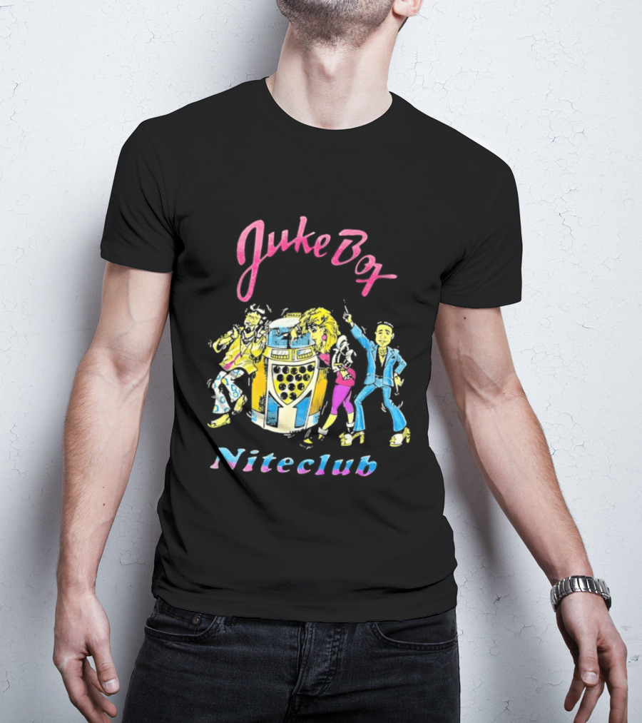 Juke Box Niteclub Retro Dance Party Vibes T-Shirt