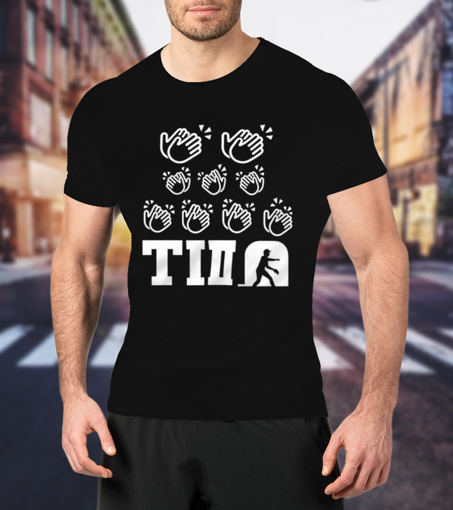 TII Clap Hands Baseball Pitcher T-Shirt