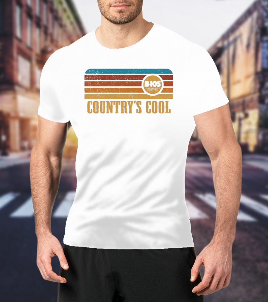 B 105 Cincinnati Country's T-Shirt