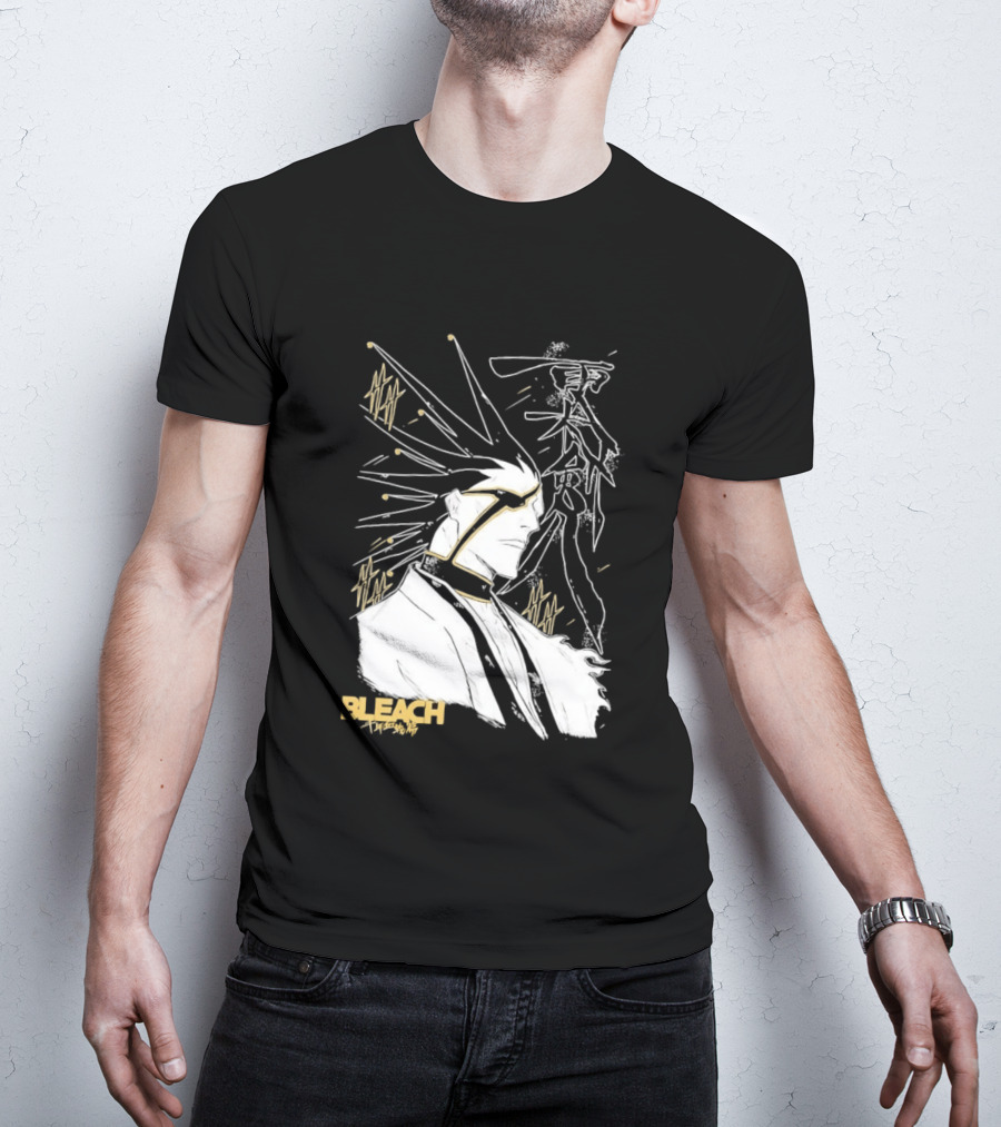 Kenpachi Zaraki Bleach Thousand Year Blood War Fan Art Character Sketch T-Shirt