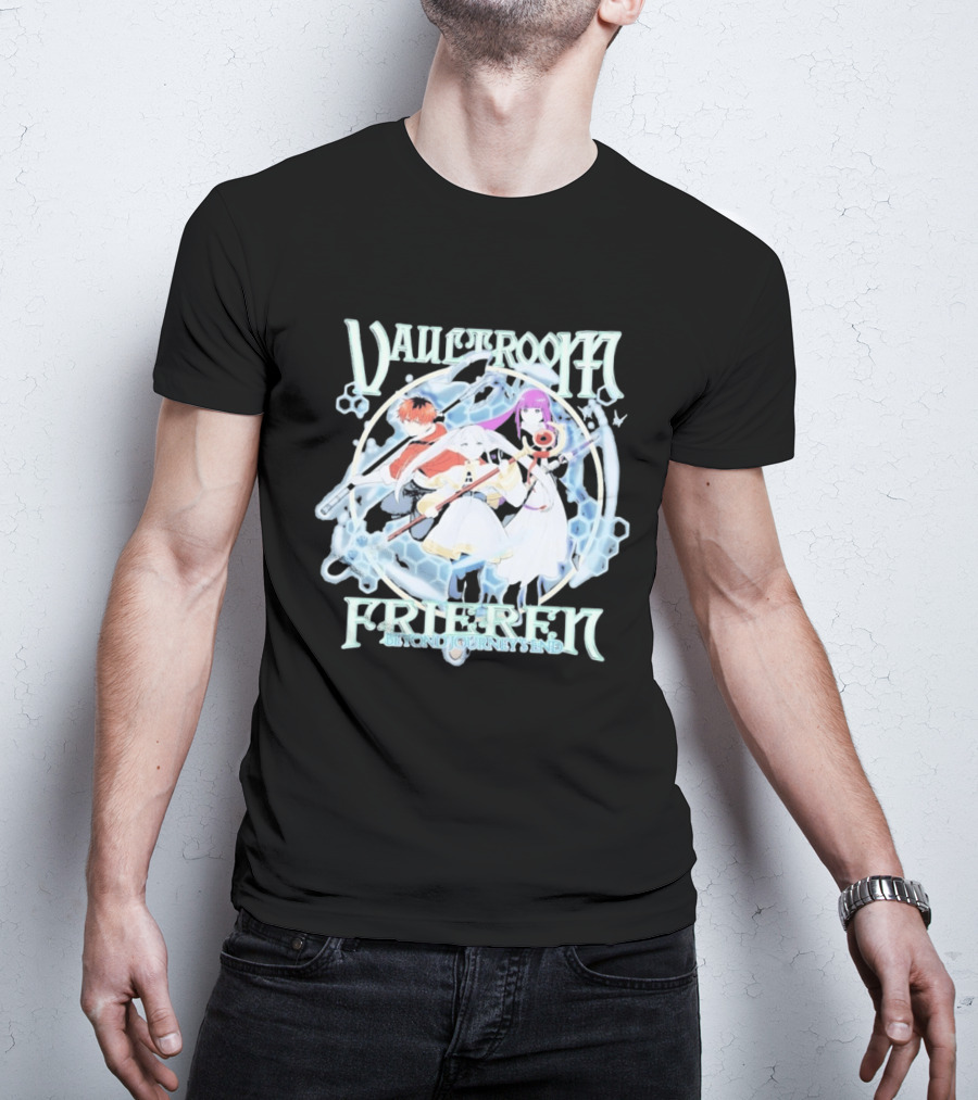 Vaultroom Frieren Beyond Journey's End Character Circle T-Shirt