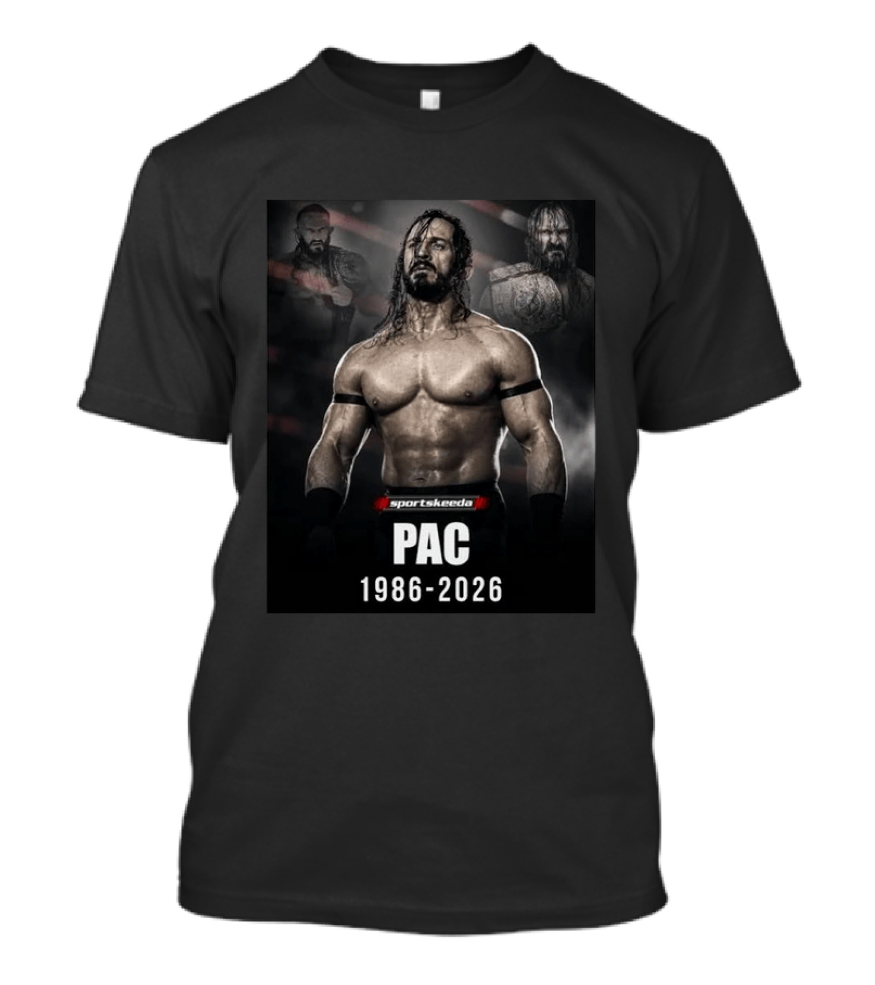 Sportskeeda Pac 1986 2026 Wrestling T-Shirt