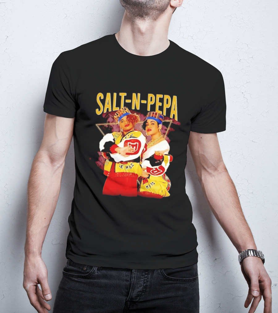Salt N Pepa Iconic 90s Hip Hop Fashion T-Shirt