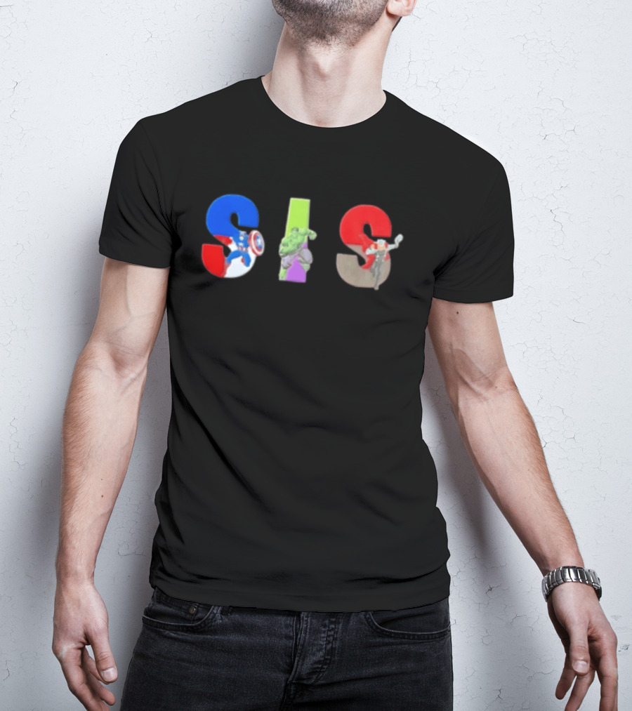 SIS Captain America Hulk Thor Avengers T-Shirt