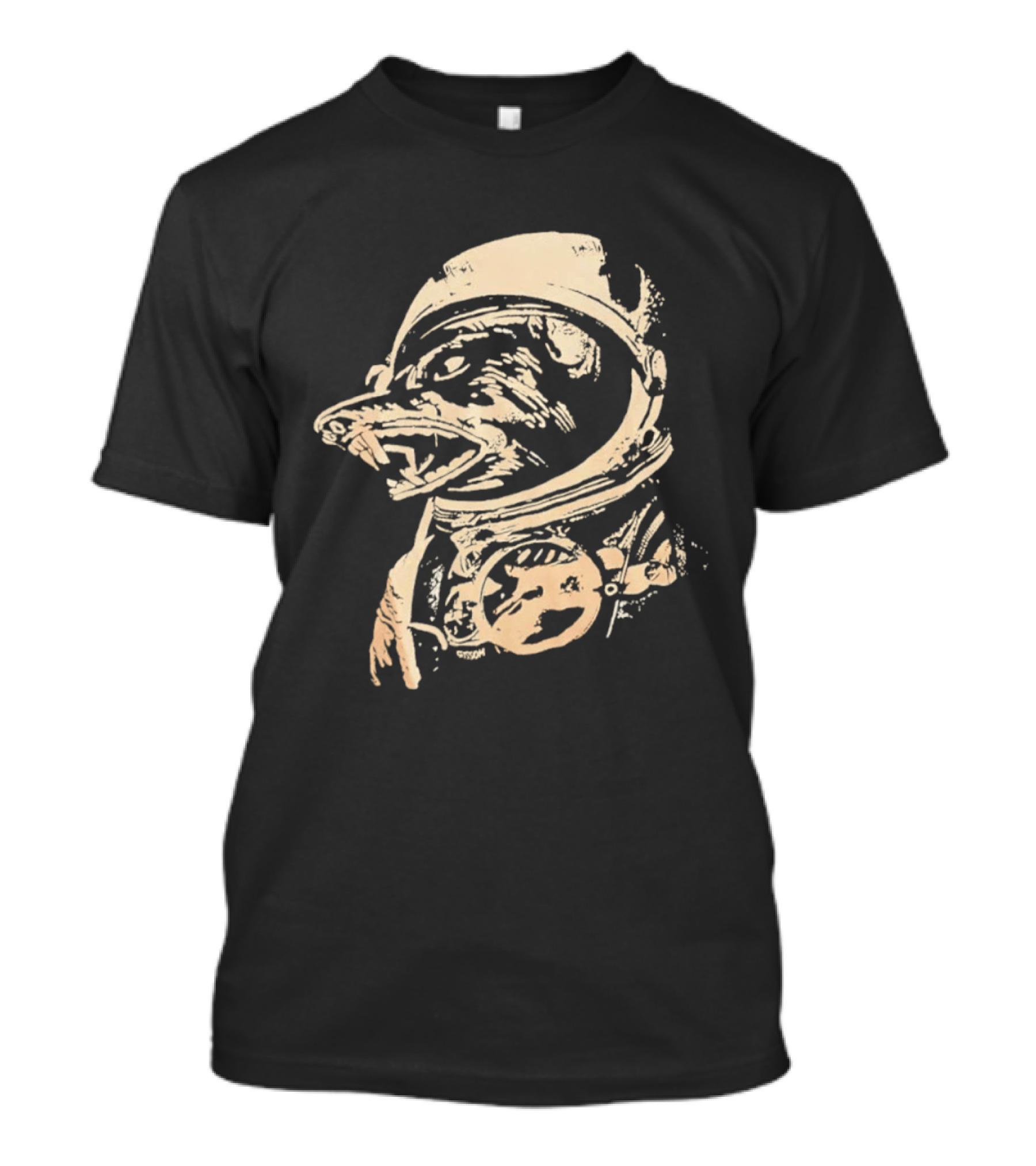 Stussy Astronaut Rat Space Streetwear T-Shirt