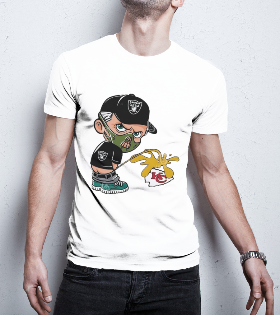 Las Vegas Raiders Fan Prank On Kansas City Chiefs Rivalry T-Shirt