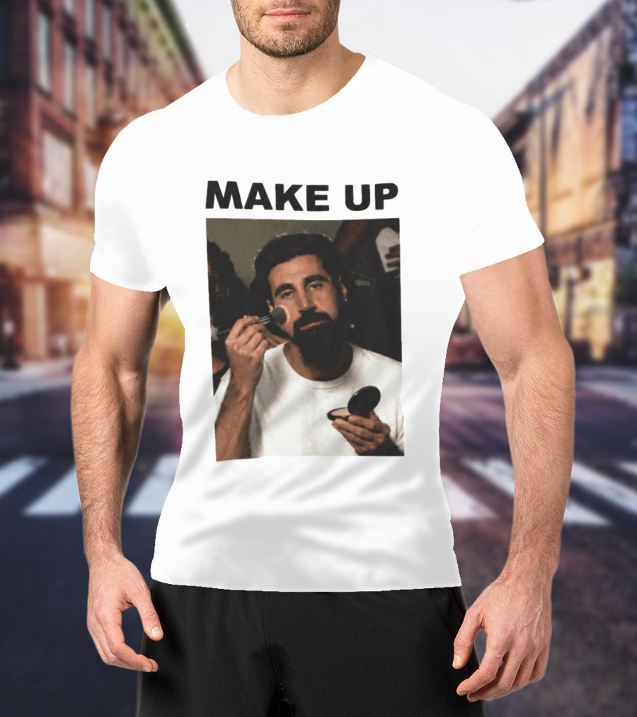 Soad Brazil Makeup Celebrity Face Applying Powder T-Shirt