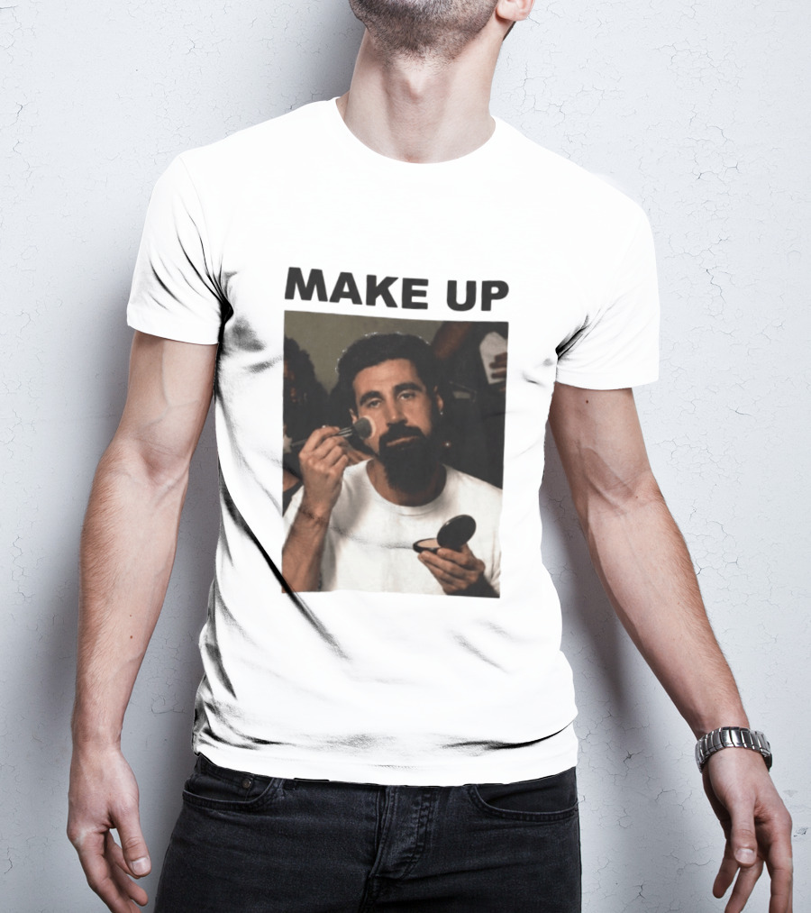 Soad Brazil Makeup Celebrity Face Applying Powder T-Shirt