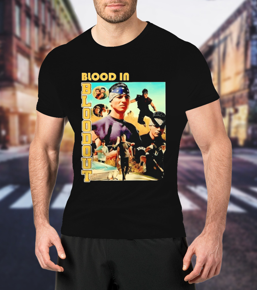 Blood In Blood Out 90s Cult Classic Movie T-Shirt