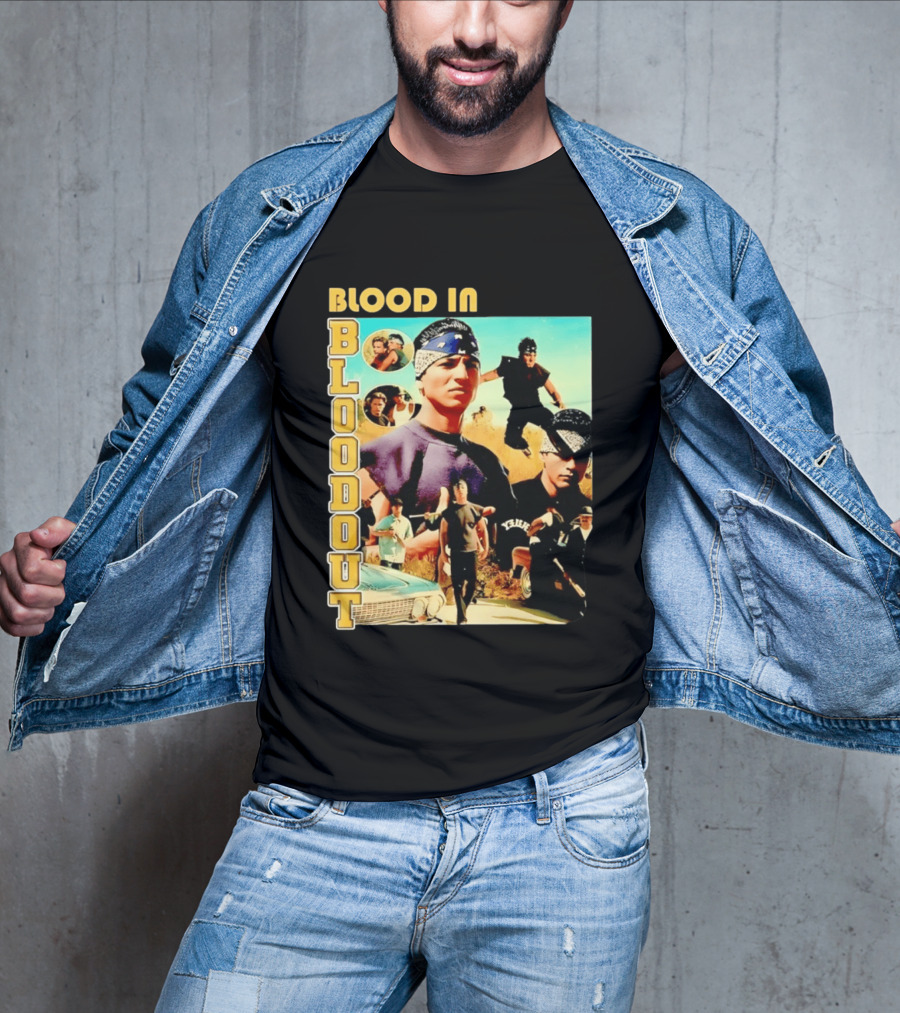 Blood In Blood Out 90s Cult Classic Movie T-Shirt