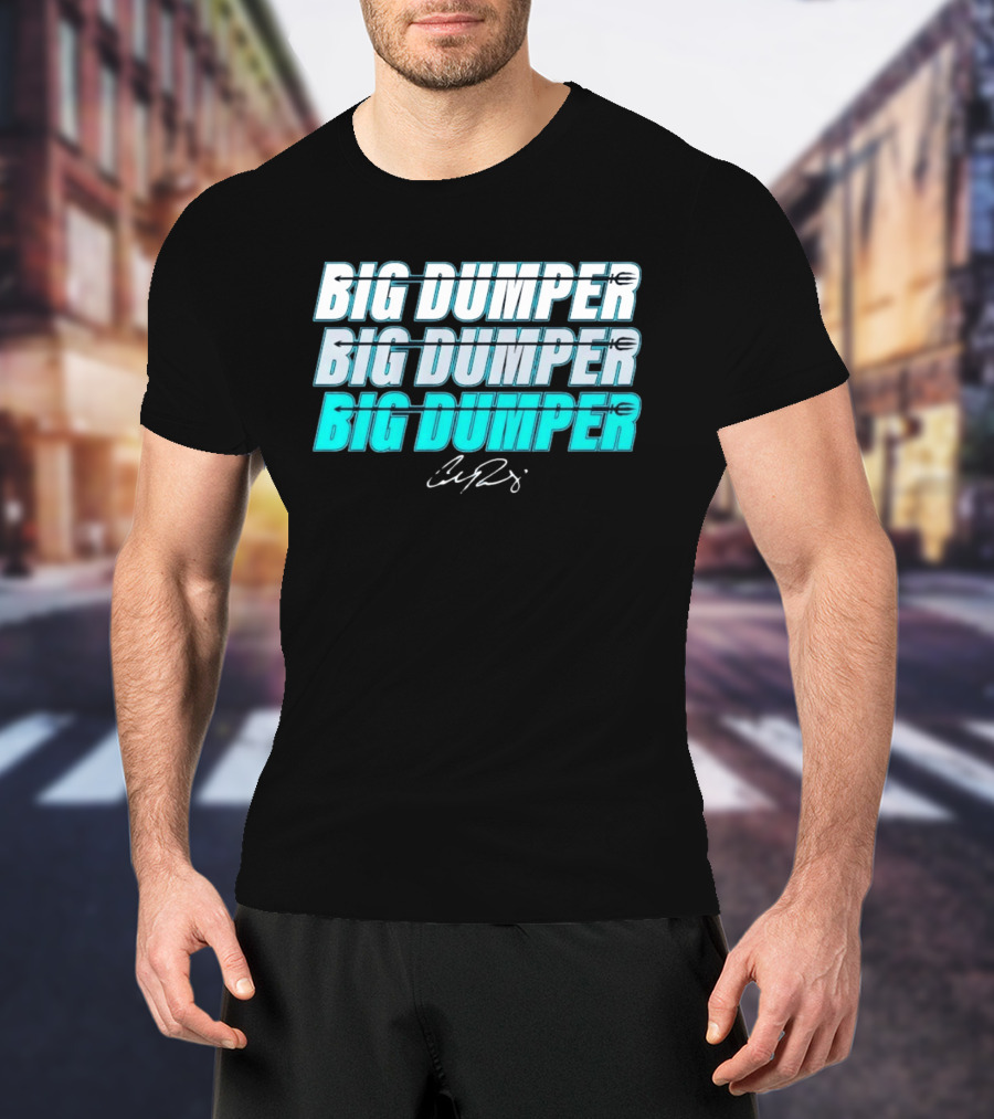 Cal Raleigh Big Dumper Seattle Mariners Baseball Signature T-Shirt