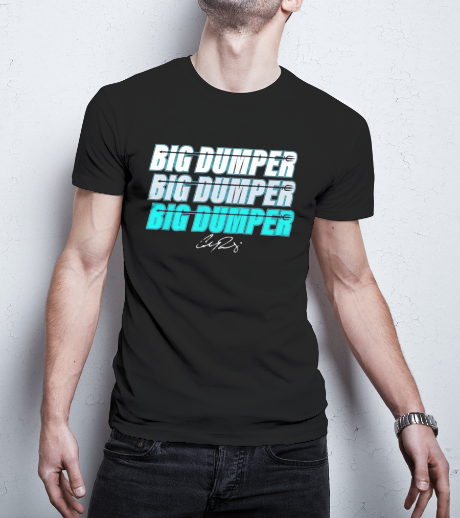 Cal Raleigh Big Dumper Seattle Mariners Baseball Signature T-Shirt