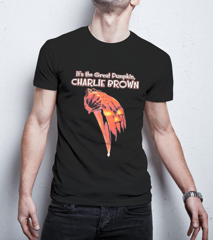 It's The Great Pumpkin Charlie Brown Horror Slasher T-Shirt