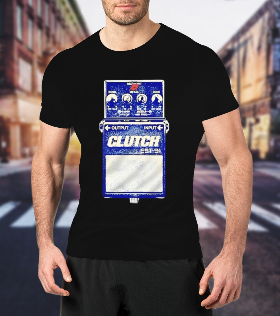 Boss Metal Zone Clutch Est 91 Rock Music Pedal T-Shirt