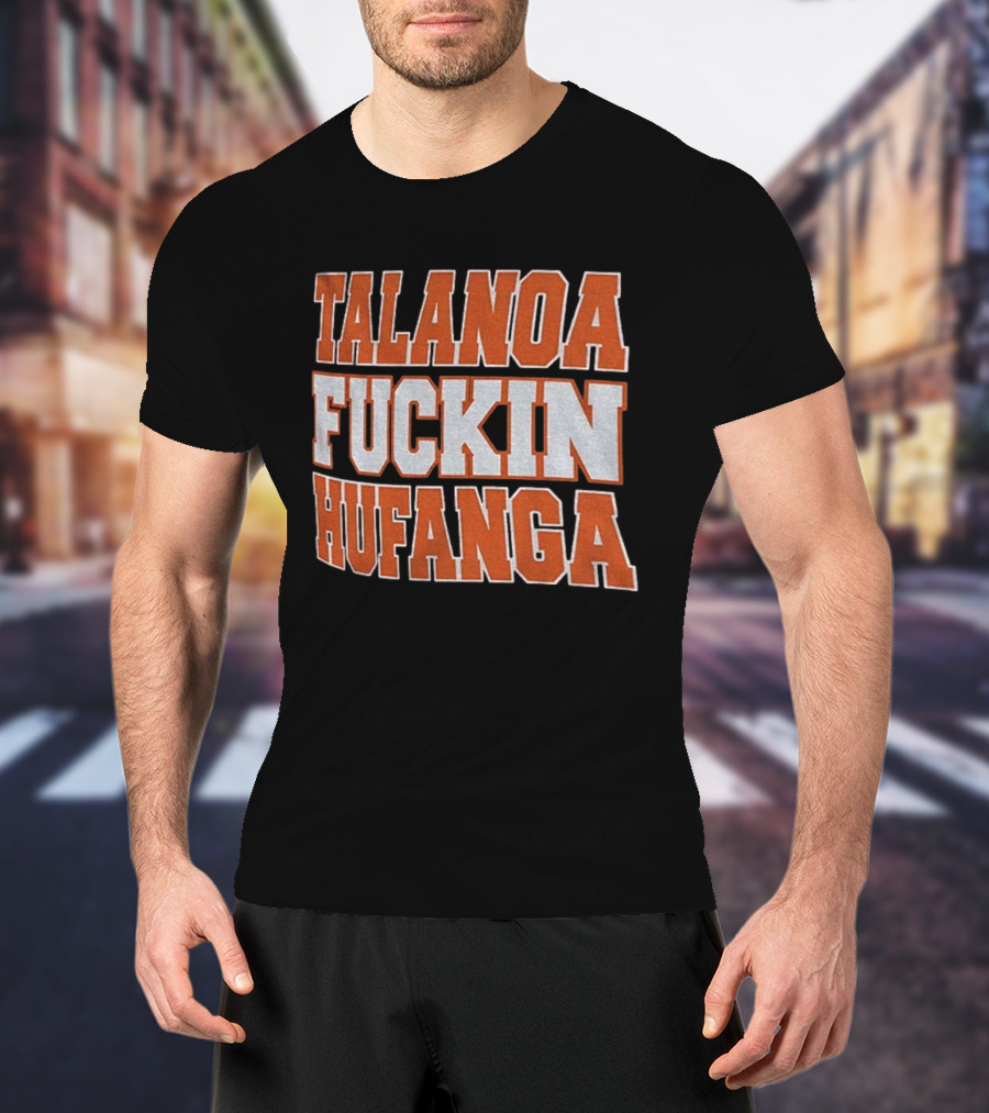 Talanoa Hufanga Statement Denver Vs LA Rams T-Shirt