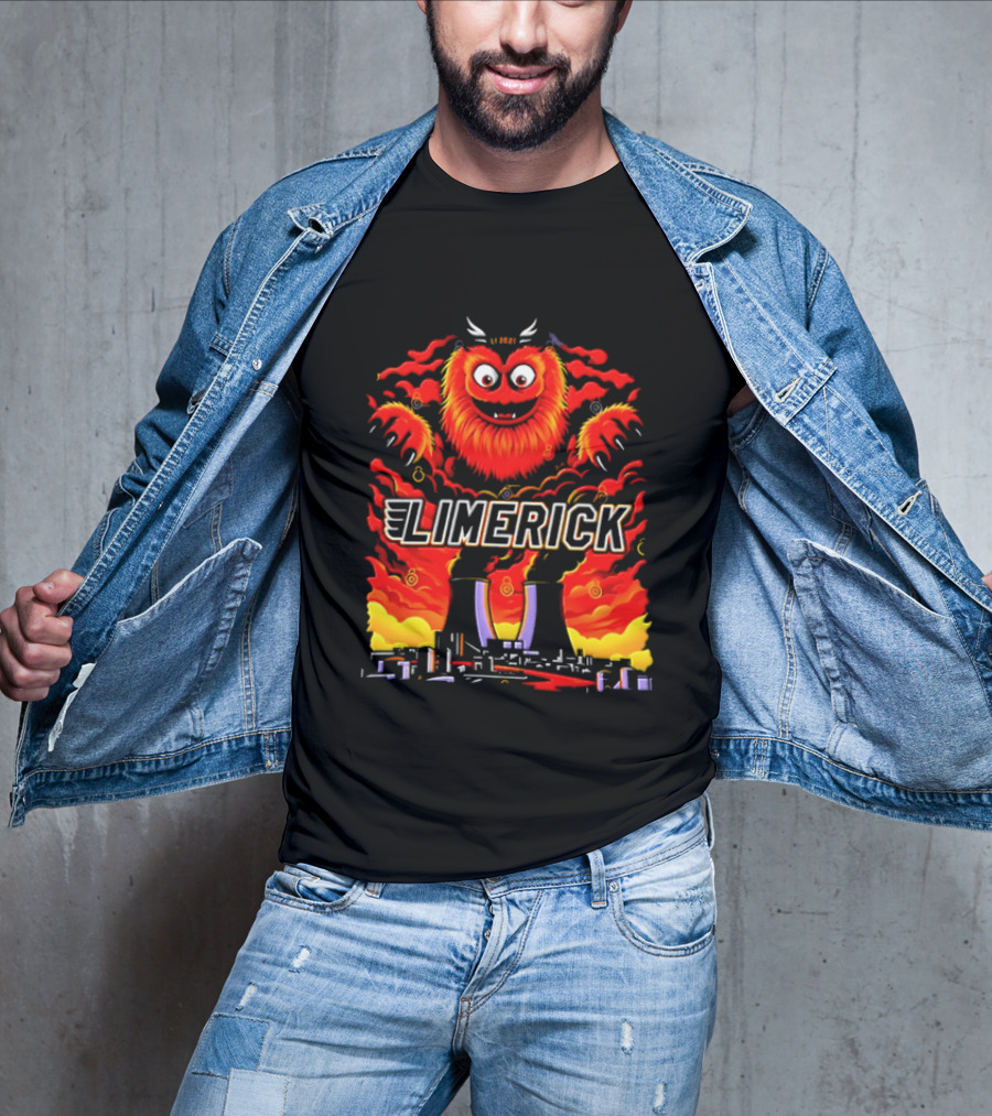 Limerick Gritty Philadelphia Flyers Mascot Hockey 2026 Vintage Plush T-Shirt