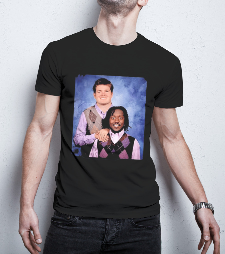 Drake Maye AJ Brown Step Brothers Movie T-Shirt
