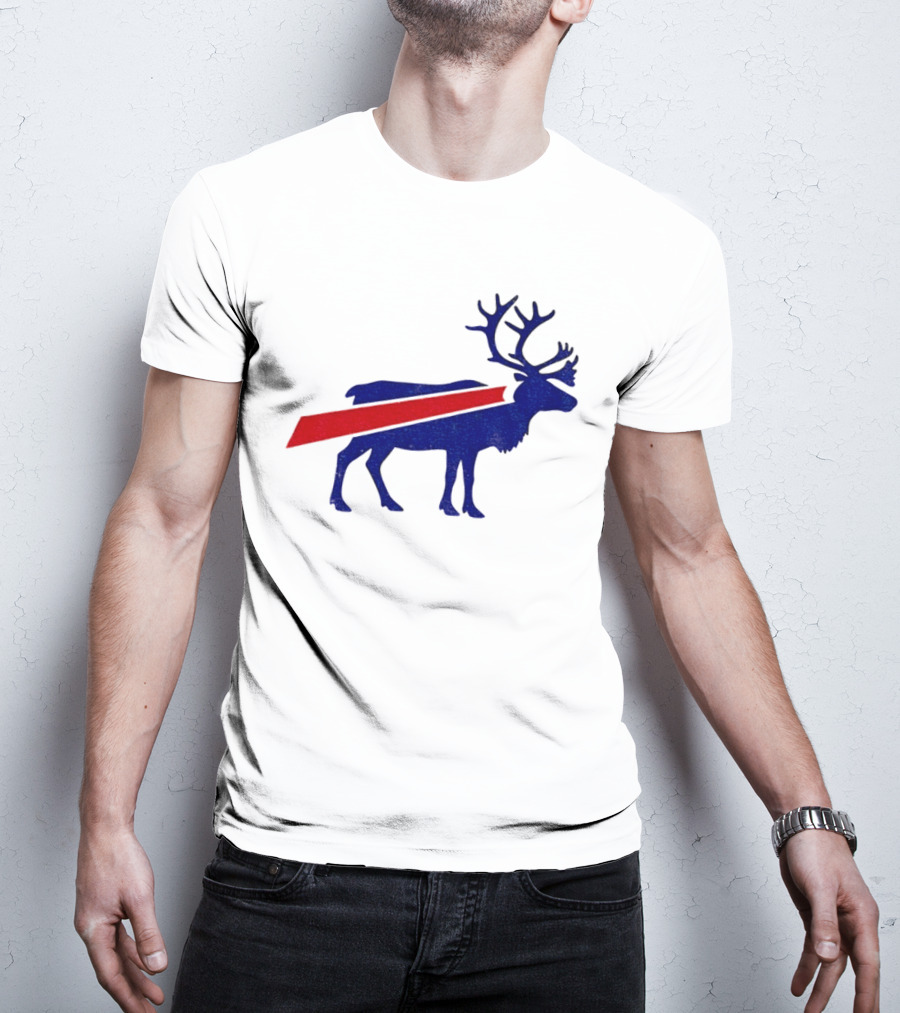 Buffalo Bills Reindeer Christmas Edition T-Shirt
