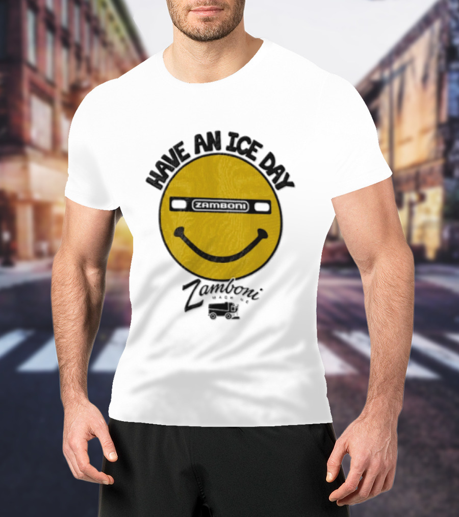 Have An Ice Day Smile Zamboni T-Shirt