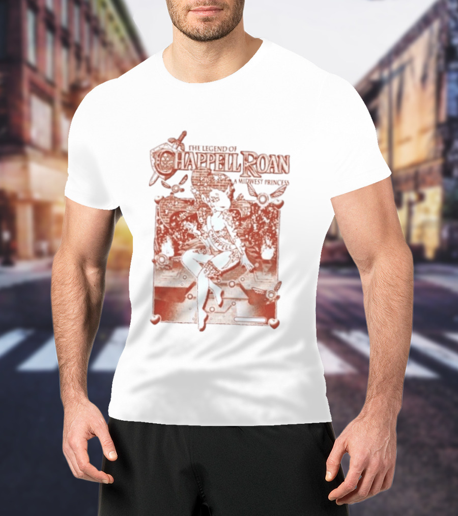 The Legend Of Chappell Roan A Midwest Princess Fantasy Adventure Aesthetic T-Shirt