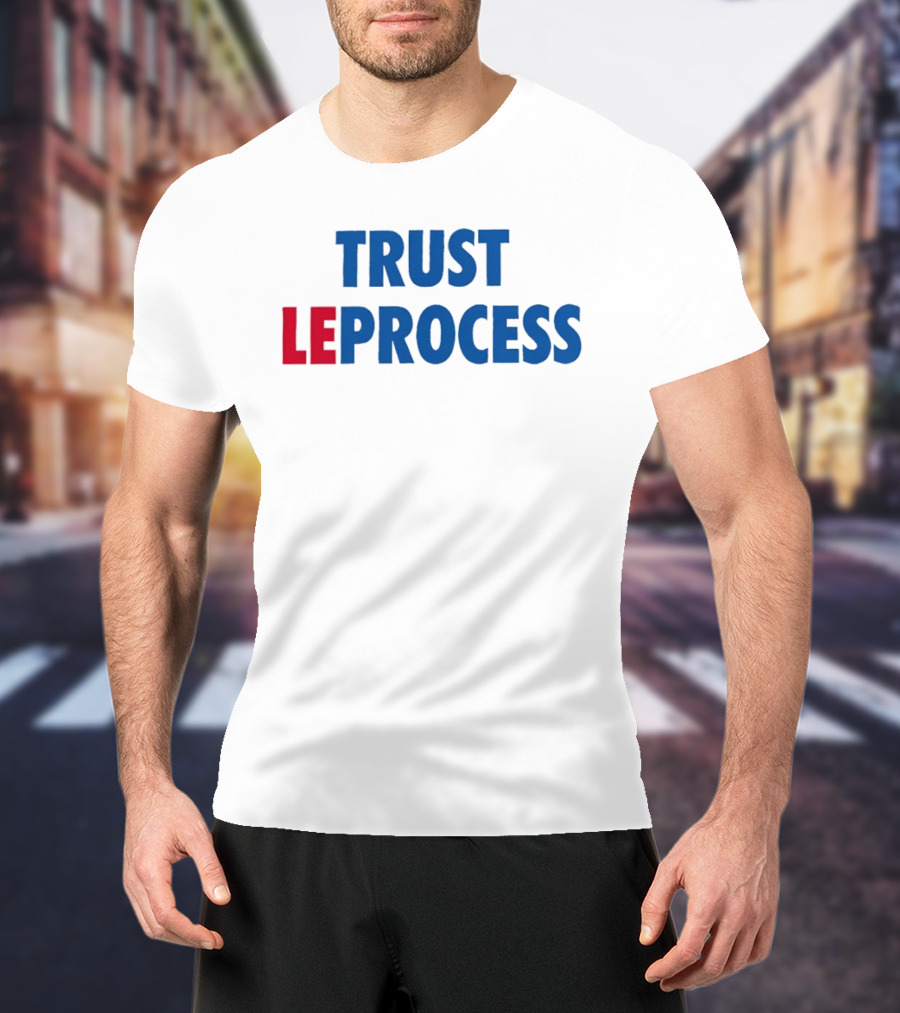 Trust Le Process Philadelphia 76ers Joel Embiid Team T-Shirt