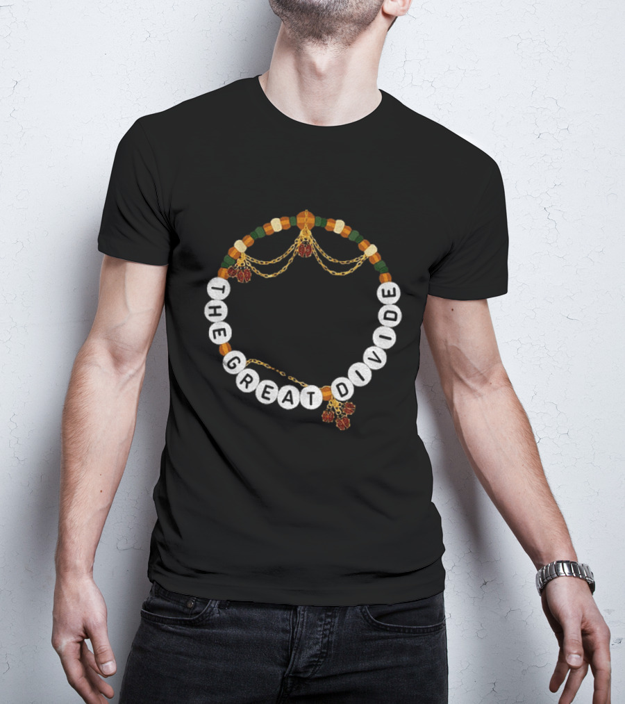 Noah Kahan The Great Divide Bracelet Beaded Chain T-Shirt