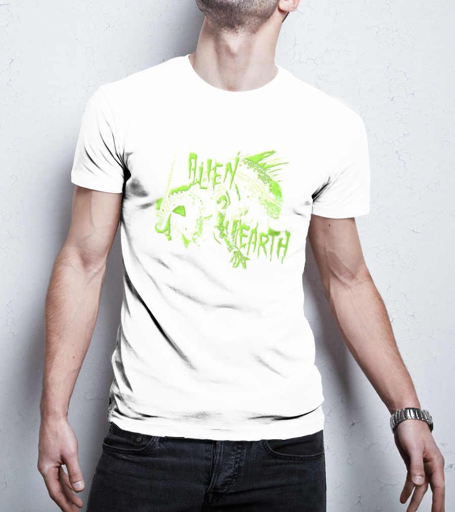 Alien Earth Xenomorph Creature Legendary Movie Monster T-Shirt