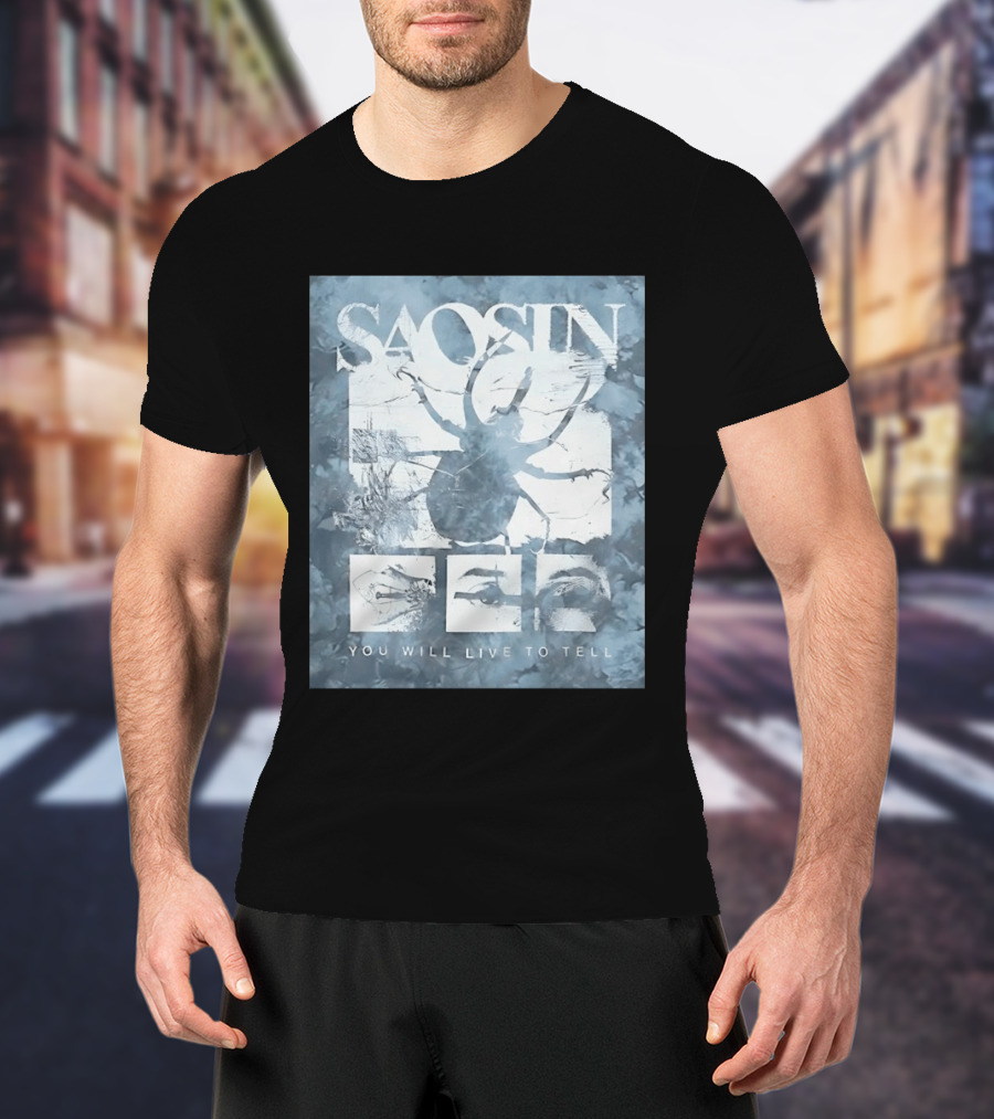 Saosin You Will Live To Tell Post Hardcore Insect Abstract T-Shirt