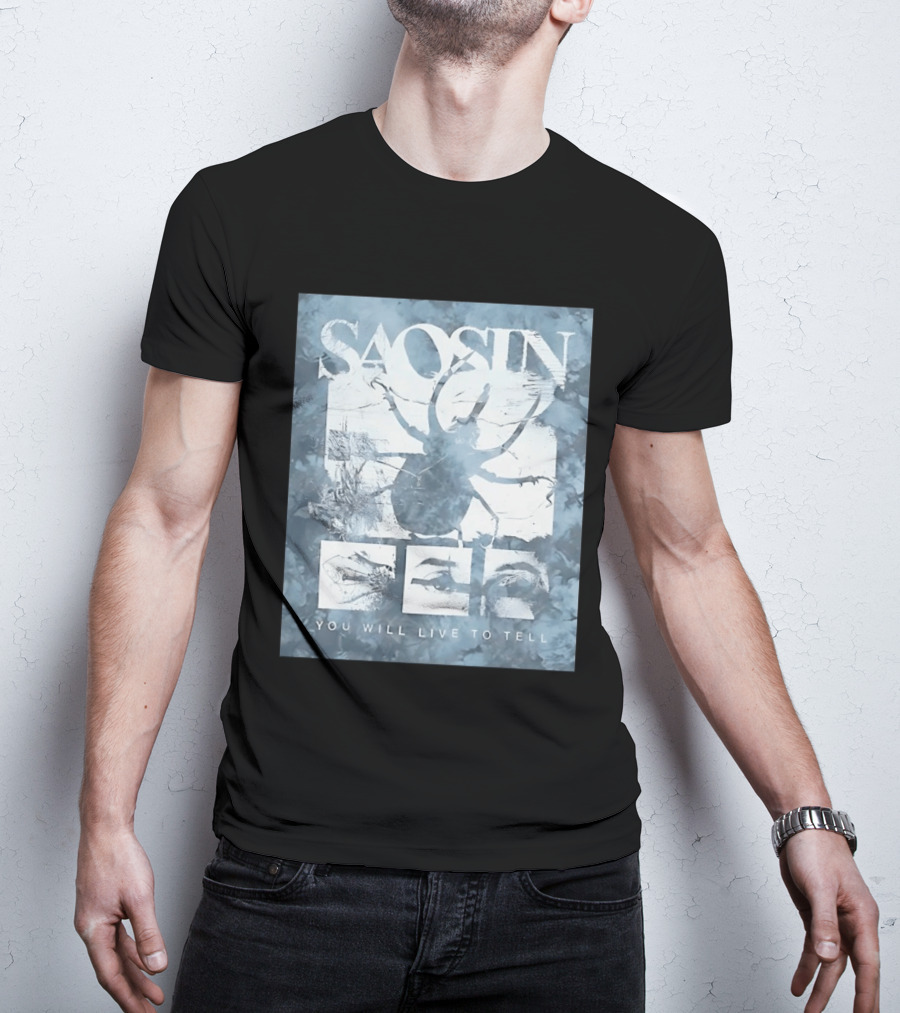 Saosin You Will Live To Tell Post Hardcore Insect Abstract T-Shirt
