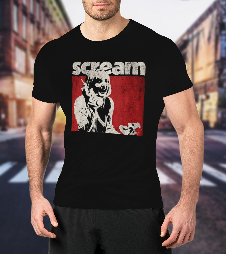 Scream Horror 90's Cult Movie Classic Halloween T-Shirt