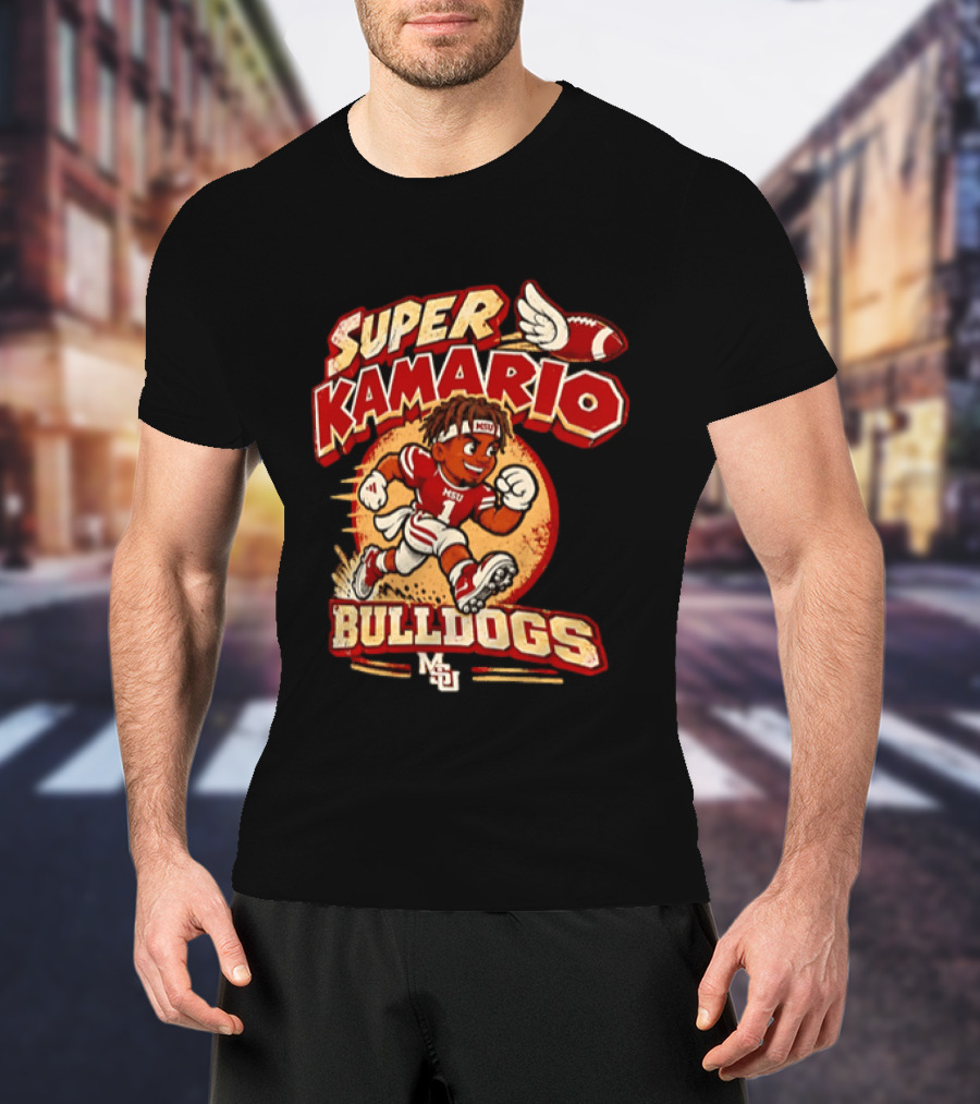 Super Kamario Mississippi State Bulldogs MSU T-Shirt