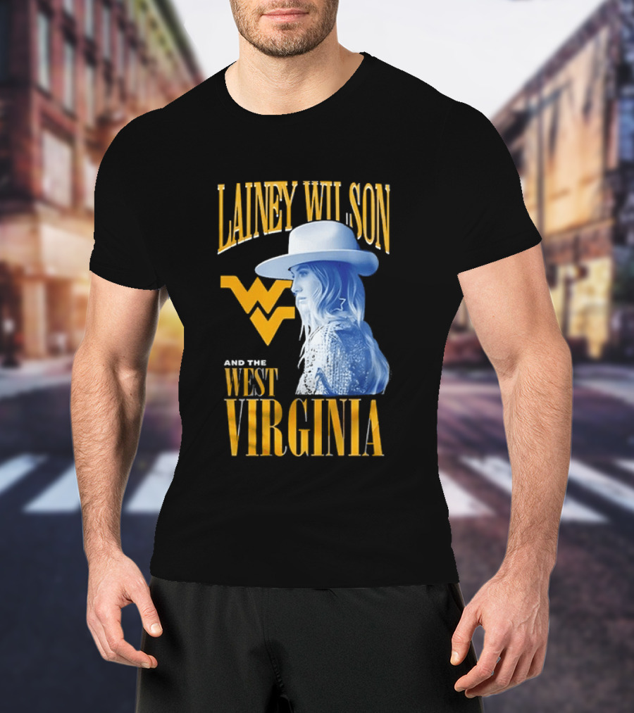 Lainey Wilson West Virginia Mountaineers Fan T-Shirt