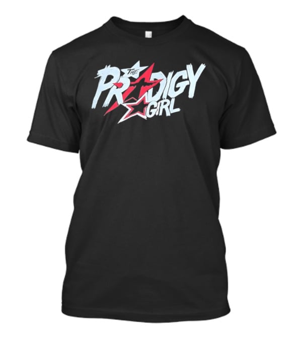 Prodigy Girl Bold Red Starburst T-Shirt